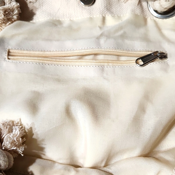 Magid Oversized Woven Cotton Beach Market Vacation Tote XLarge NEW!! - Picture 6 of 11